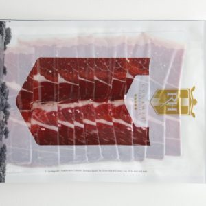 Jamón de Cebo de Campo Ibérico 50% Raza Ibérica Corte a Cuchillo, sobres 100g